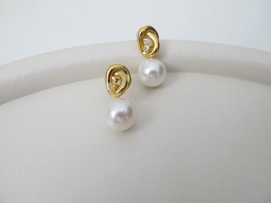 Eterna pearl σκουλαρίκια